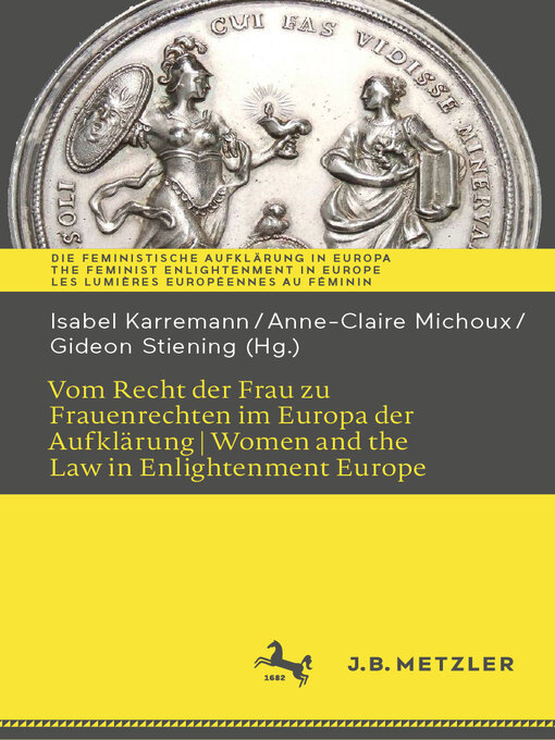 Title details for Vom Recht der Frau zu Frauenrechten im Europa der Aufklärung I Women and the Law in Enlightenment Europe by Isabel Karremann - Available